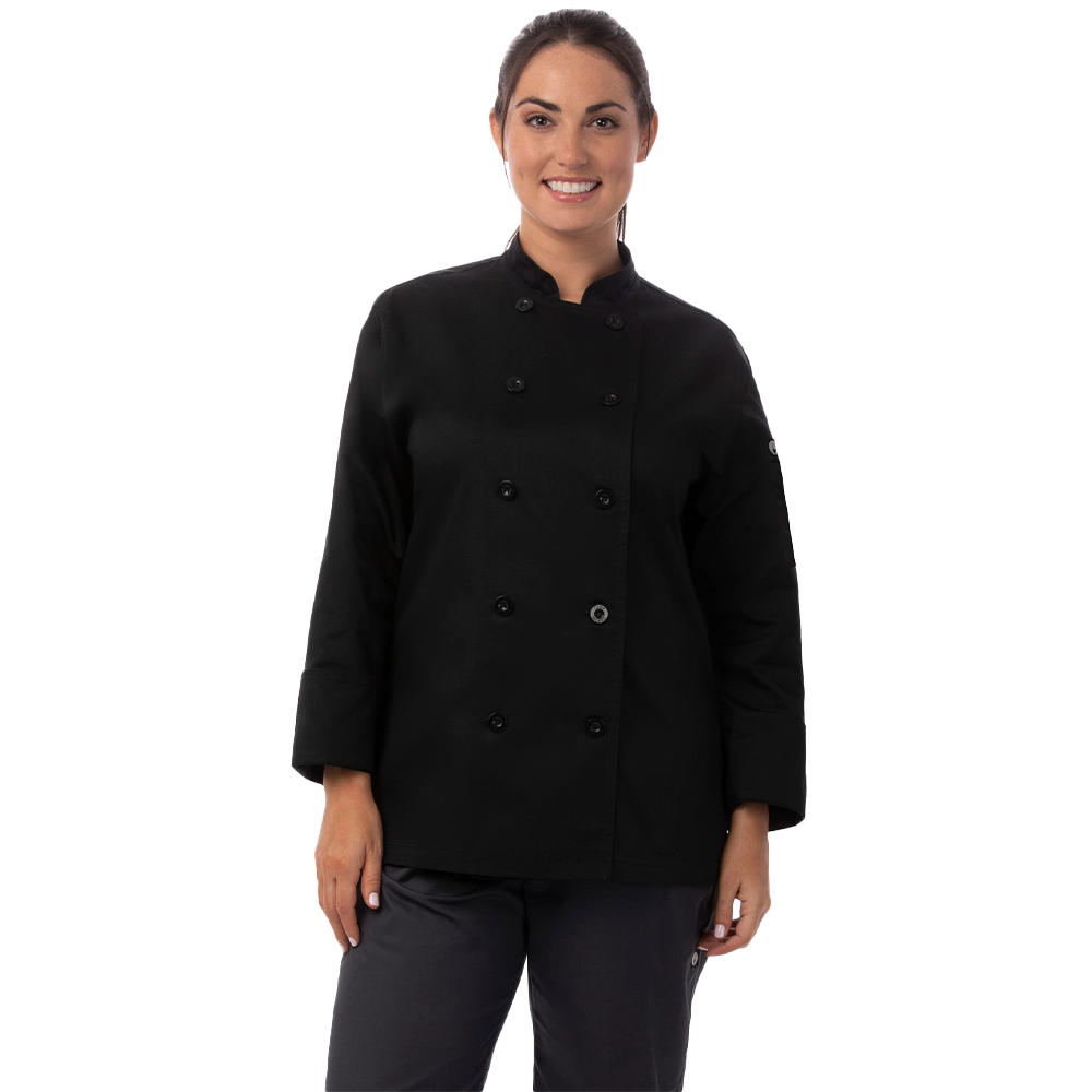 LE MANS CHEF COAT - Black
