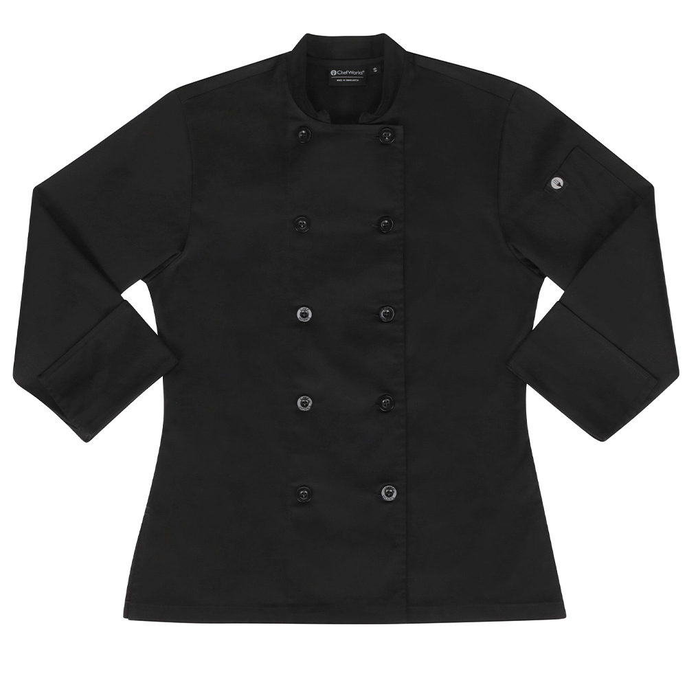 LE MANS CHEF COAT - Black