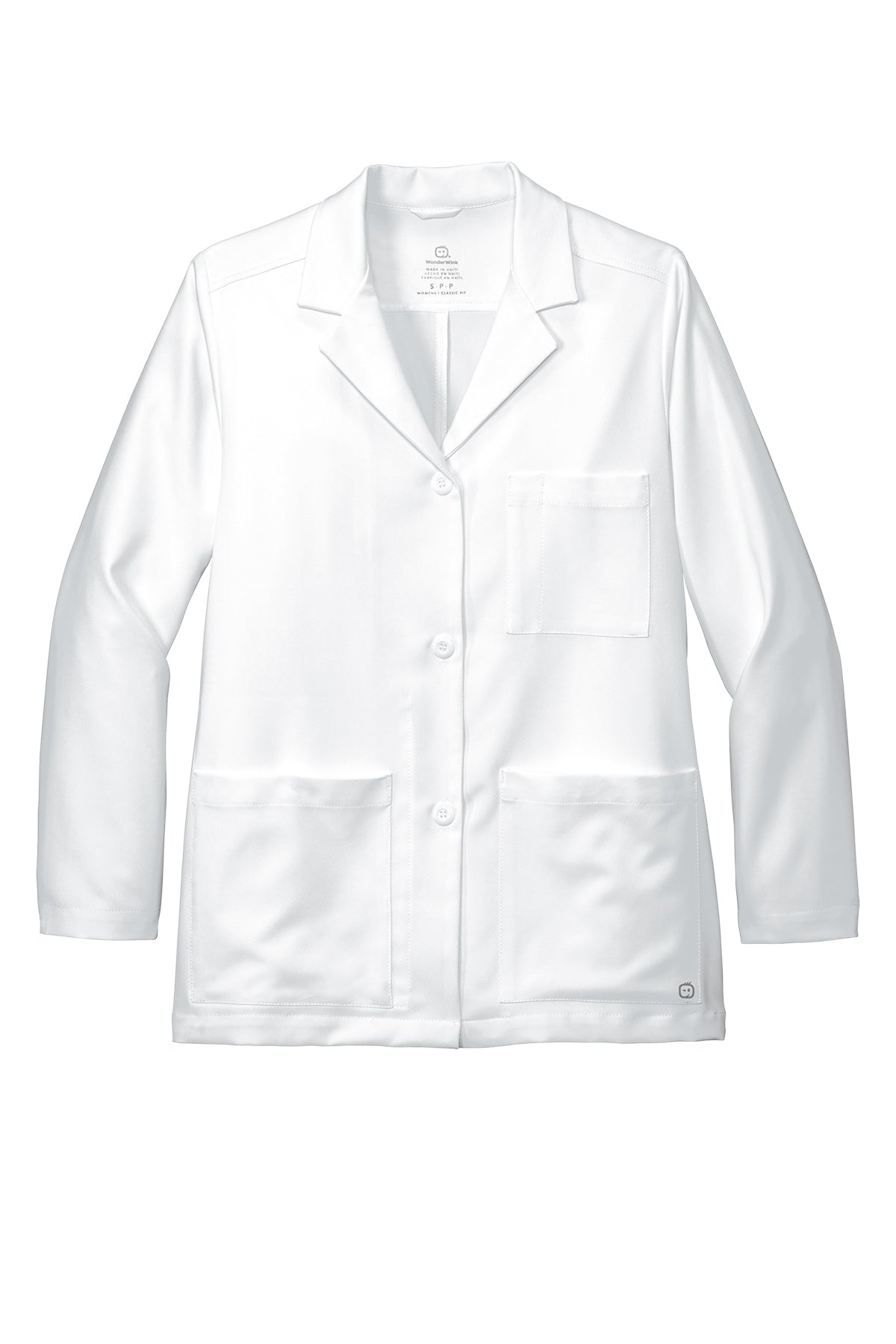 WonderWink® Women’s Consultation Lab Coat - White