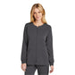 Wink™ Women’s Premiere Flex™ Full-Zip Scrub Jacket - Pewter
