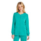 Wink™ Women’s Premiere Flex™ Full-Zip Scrub Jacket - Teal Blue