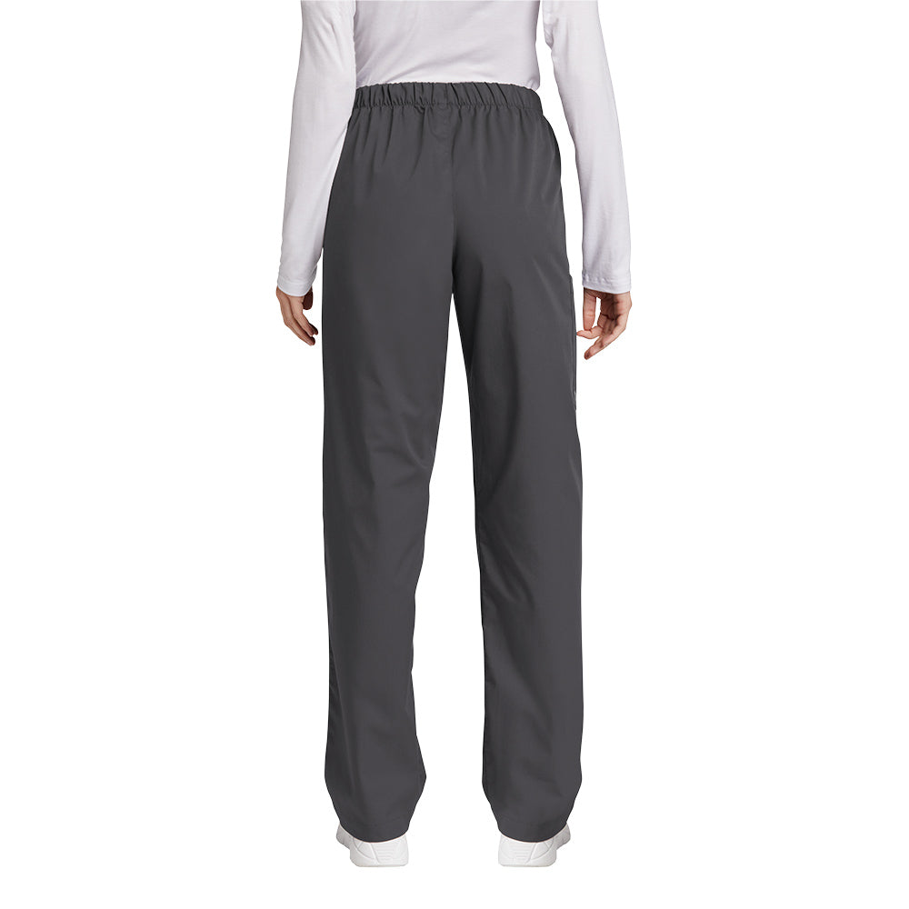 WonderWink® Women’s WorkFlex™ Mock Wrap Cargo Pants - Pewter