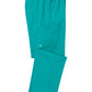 WonderWink® Women’s WorkFlex™ Mock Wrap Cargo Pants - Teal Blue