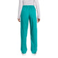 WonderWink® Women’s WorkFlex™ Mock Wrap Cargo Pants - Teal Blue