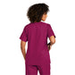 WonderWink® Women’s WorkFlex™ Mock Wrap Top - Wine