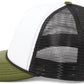 Pacific Headwear Foamie Fresh Trucker Cap - White/Black/Moss