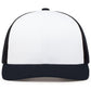 Pacific Headwear Trucker Snapback Cap - White/Navy