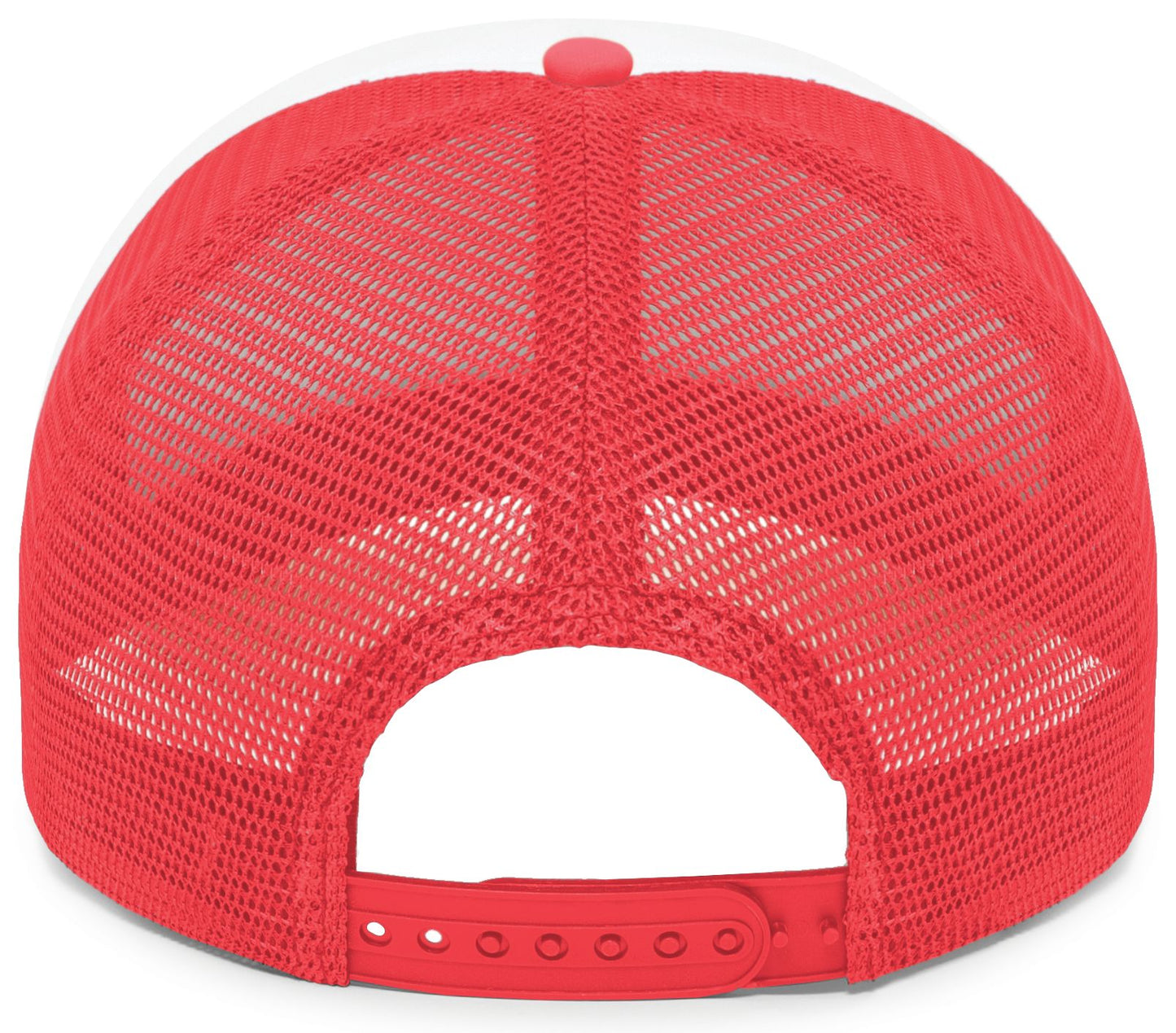 Pacific Headwear Foamie Fresh Trucker Cap - White/Red