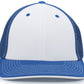 Pacific Headwear Trucker PacFlex Cap - White/Royal/Royal