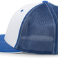 Pacific Headwear Trucker PacFlex Cap - White/Royal/Royal