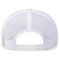 Pacific Headwear Trucker Snapback Cap - White