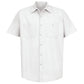 Industrial Work Shirt Short Sleeve - White