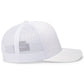 Pacific Headwear Trucker Snapback Cap - White