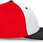 Pacific Headwear Trucker PacFlex Cap - White/Red/Black