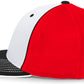Pacific Headwear Trucker PacFlex Cap - White/Red/Black