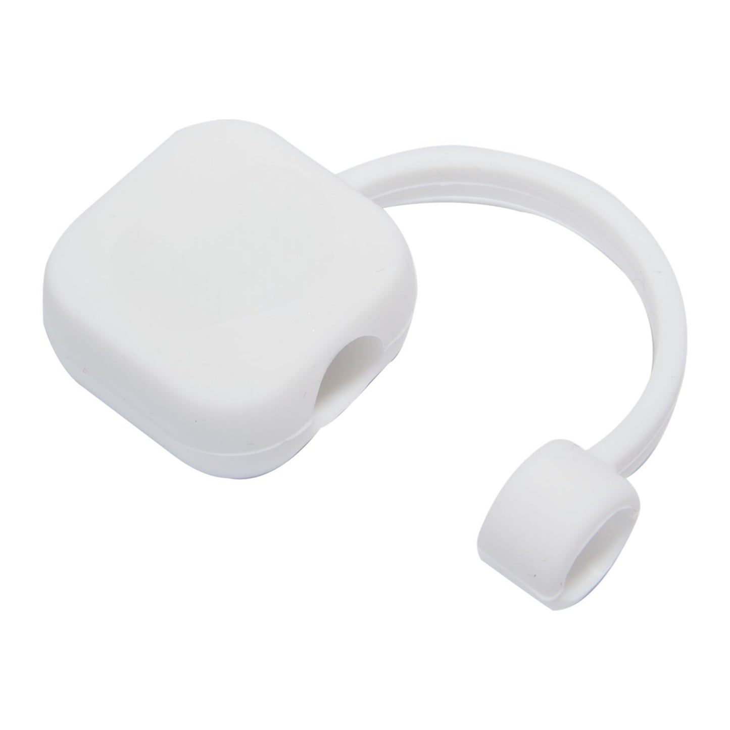 Silicone Straw Toppers - White