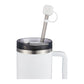 Silicone Straw Toppers - White