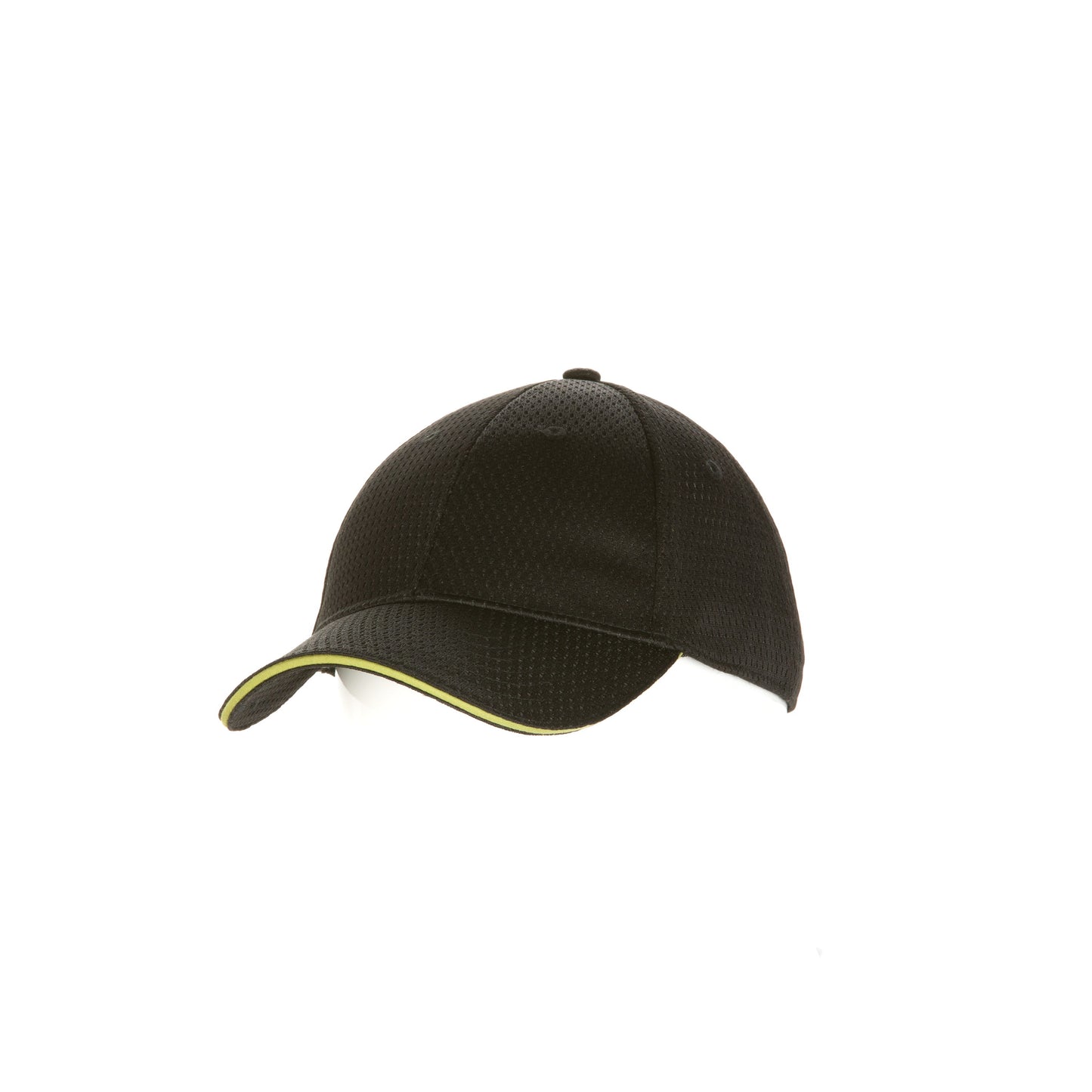 COOL VENT™ BASEBALL CAP WITH TRIM - Lime / Black