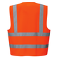 Portwest C470 Hi-Vis Two Band & Brace Safety Vest - Orange