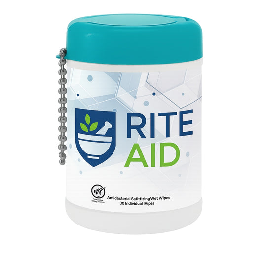 Antibacterial Wet Wipes - Teal