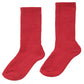Everyday Unisex Socks - Dark Red