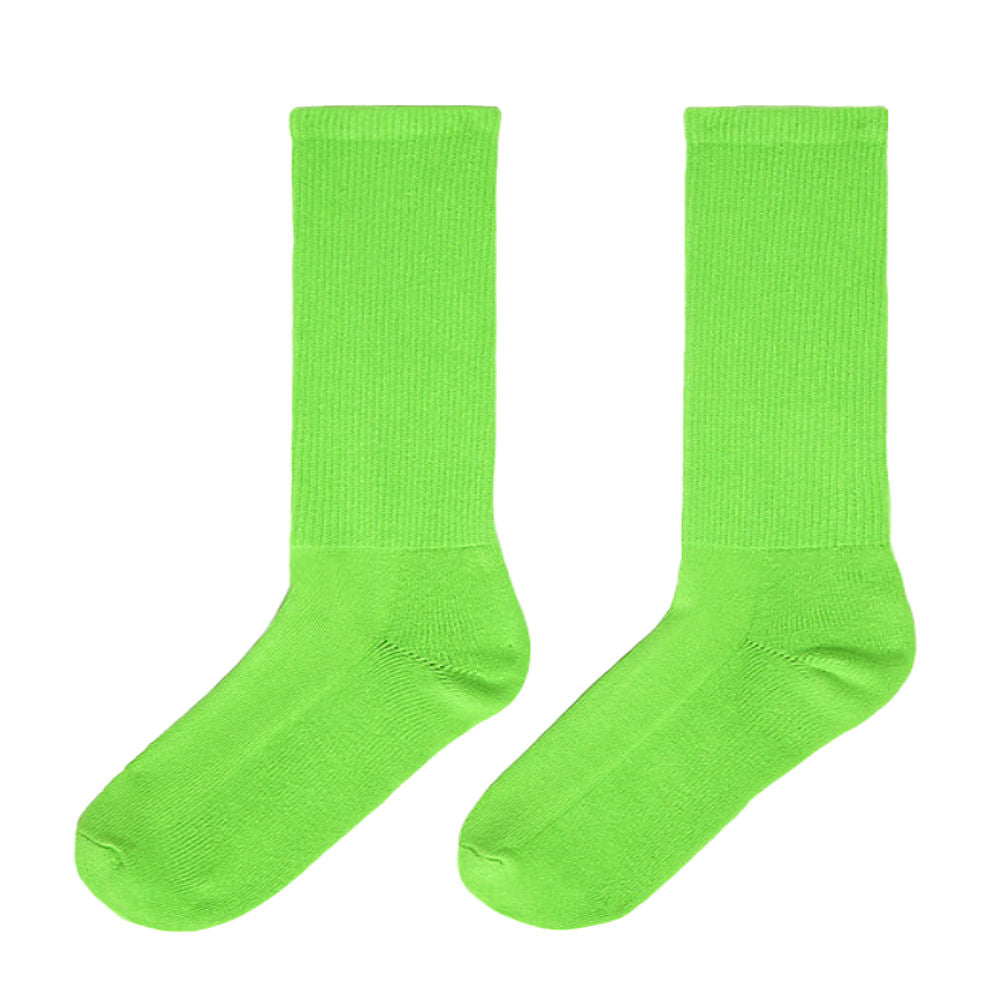 Everyday Unisex Socks - Neon Green