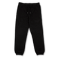 Premium Streetwear Cuffed Sweatpants - Black