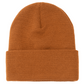 Classic Cuffed Knit Beanie - Caramel