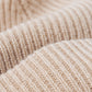 Cashmere Wool Beanie - Cream