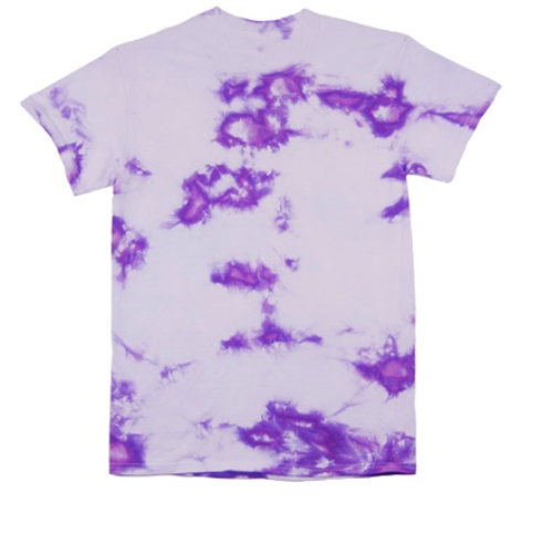 Tie Dye Short Sleeve Tee - Lavendar Wave
