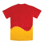 Tie Dye Short Sleeve Tee - Red Sunflower Breaker