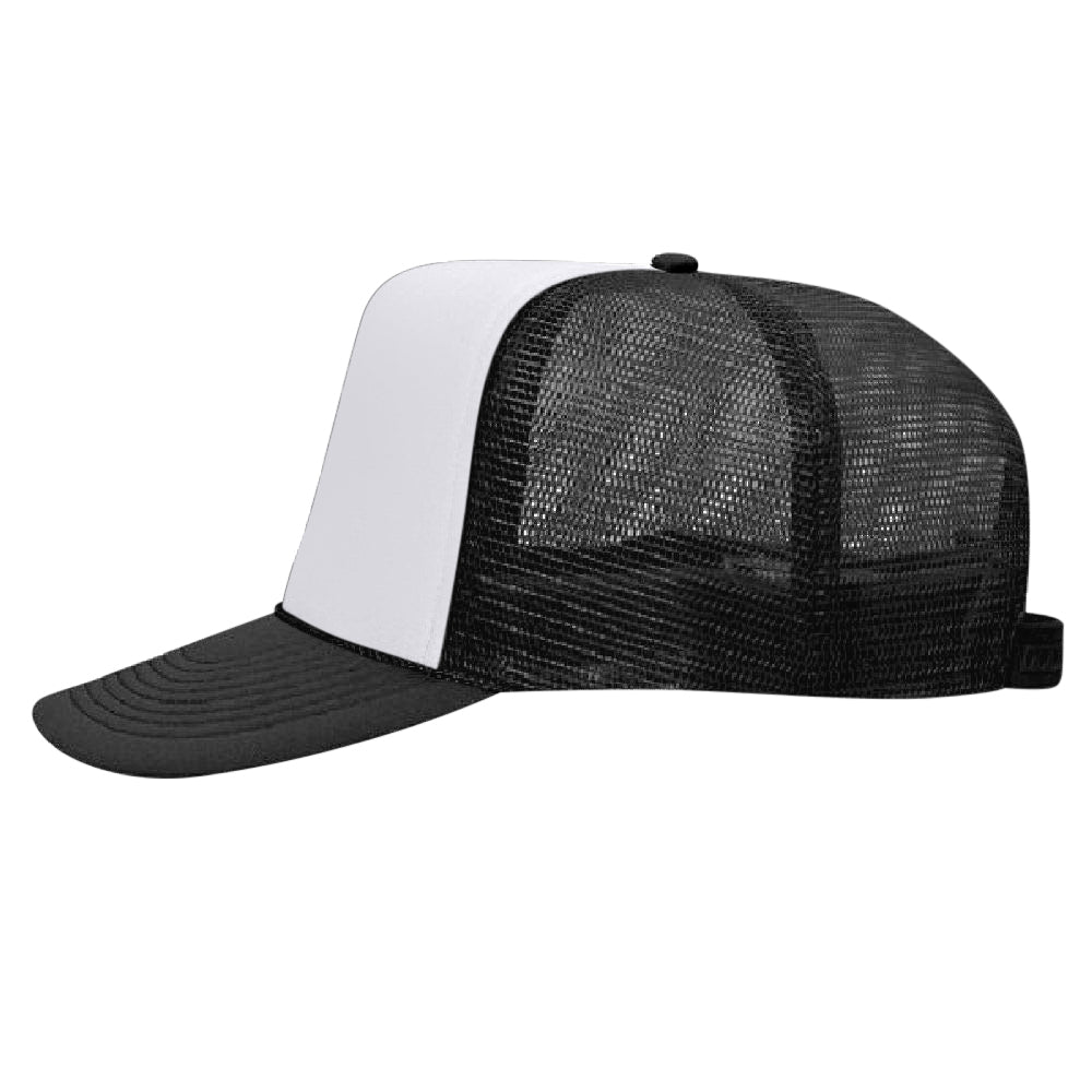 Classic Trucker Hat - Black / White
