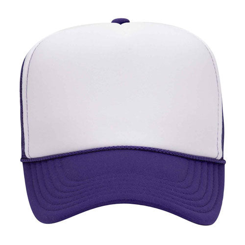 Classic Trucker Hat - Purple / White